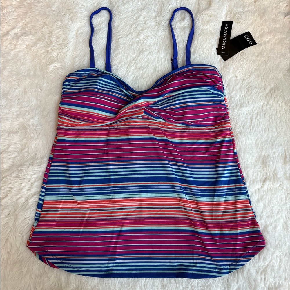 A.N.A. Tankini Top Size Large